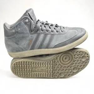 Adidas Samba Mid Grey G13169 Size 8 Gray Blue Sneakers Shoes 2010