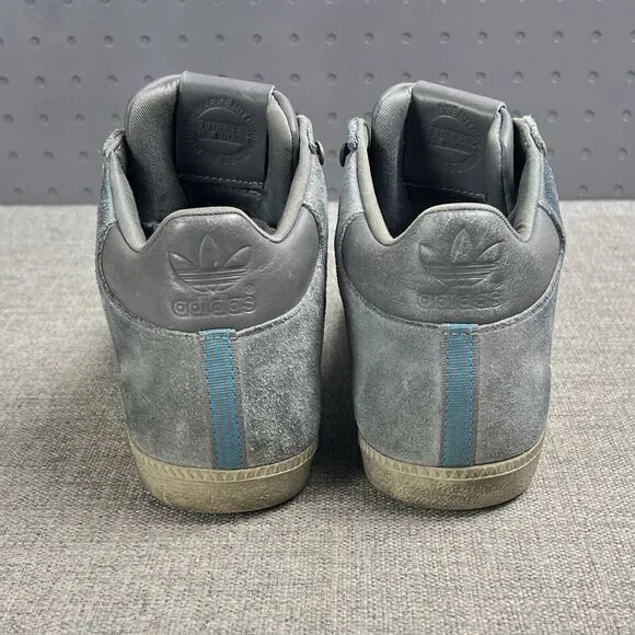 Adidas Samba Mid Grey G13169 Size 8 Gray Blue Sneakers Shoes 2010