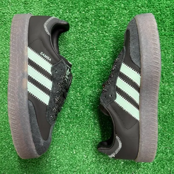 Adidas Sambae Low Womens Casual Shoes Black IE9110 NEW Multi Sz