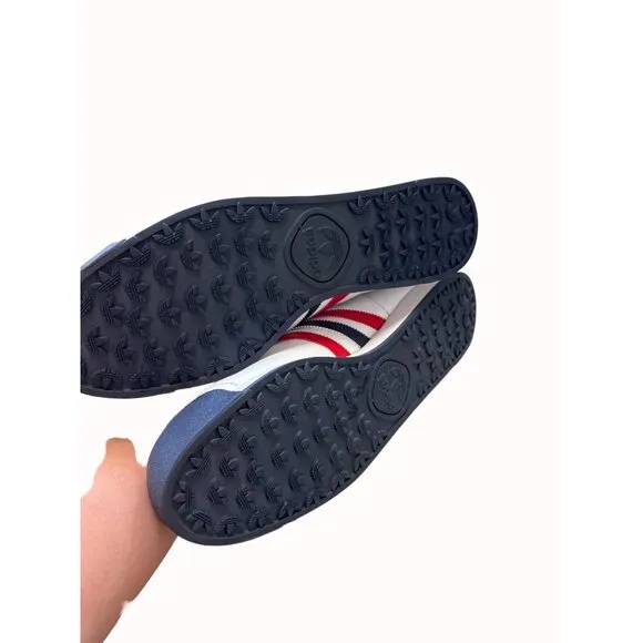 Adidas Samoa G56275 men’s white red white blue shoe sneakers size 13 SkU 4408