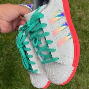 Adidas shoes superstar big kids sneakers 5.5 shoes