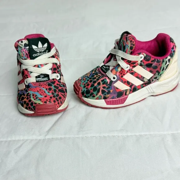 Adidas Sneakers and Mini Melissa Cat Shoes