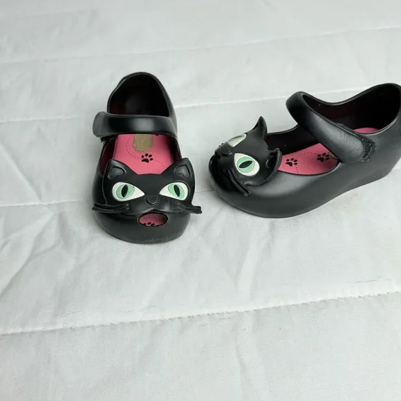 Adidas Sneakers and Mini Melissa Cat Shoes