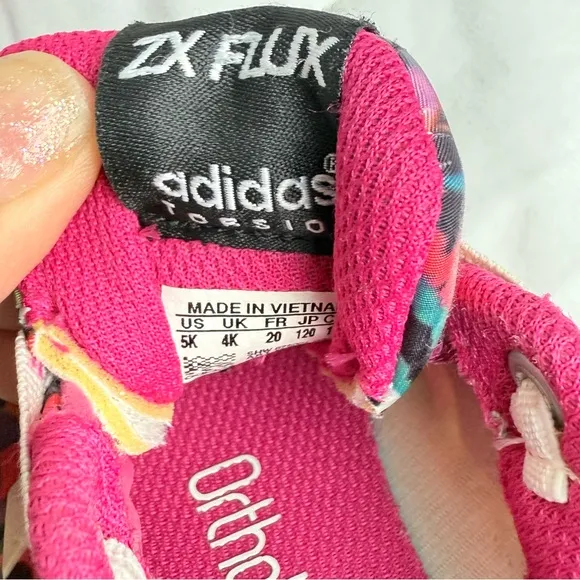 Adidas Sneakers and Mini Melissa Cat Shoes