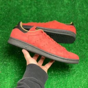 Adidas Stan Smith Peter Pan Low Mens Casual Shoes Red Black HP5581 NEW Multi Sz