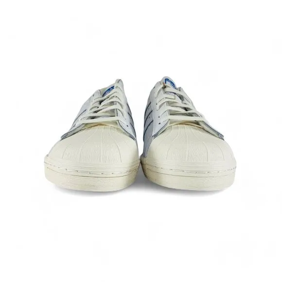 adidas Superstar 82 White Blue Men's Shoes Sneakers HP2183