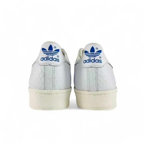 adidas Superstar 82 White Blue Men's Shoes Sneakers HP2183