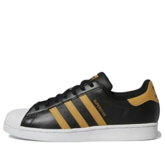 Adidas Superstar Low Mens Casual Sportswear Shoes Black HP5498 NEW Multi Sz