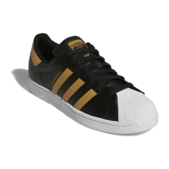 Adidas Superstar Low Mens Casual Sportswear Shoes Black HP5498 NEW Multi Sz