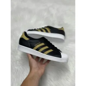 Adidas Superstar Low Mens Casual Sportswear Shoes Black HP5498 NEW Multi Sz