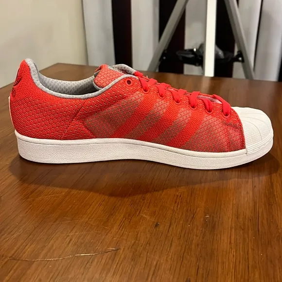 Adidas Superstar Weave Pack shoes sneakers new S77929 Tomato Men’s Sizes