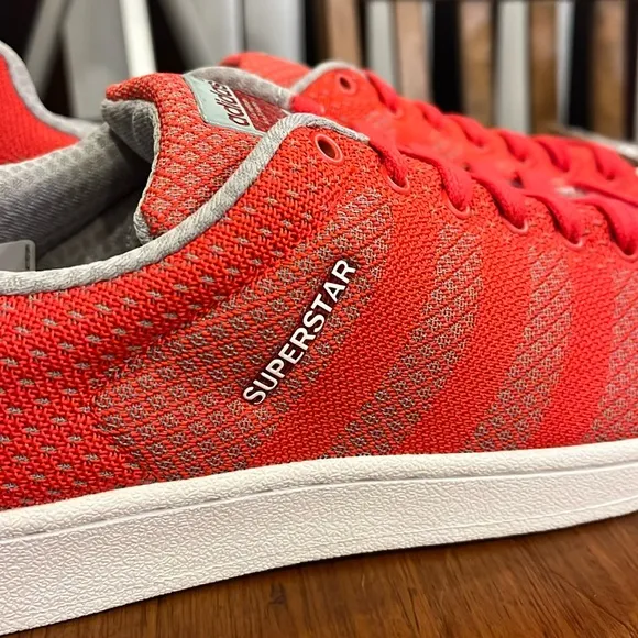 Adidas Superstar Weave Pack shoes sneakers new S77929 Tomato Men’s Sizes