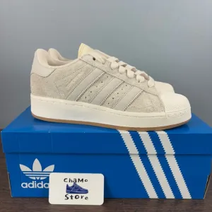 Adidas Superstar XLG Wonder White Shoes Sneakers IG2124 Woman’s Sz