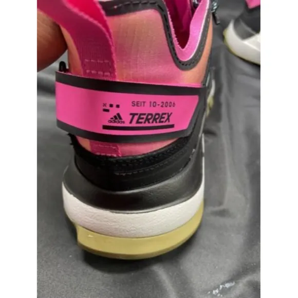 Adidas Terrex Hikster Low Hiking Shoes Tie Die Sunset pink Men’s Sz 7.5 New