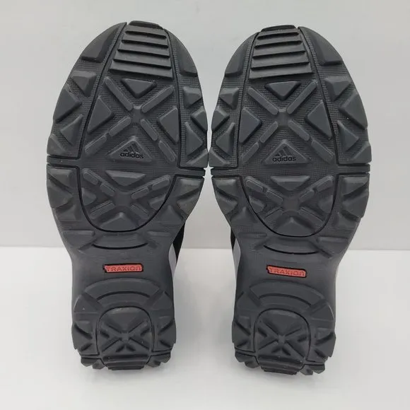 Adidas Terrex Hyperhiker Mid Youth Hiking Shoes Core Black Grey FX4186 US Size 6