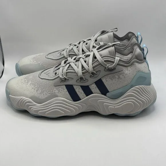 Adidas Trae Young 3 Low Grey Ink IE2708 Mens Sz 12 Basketball Sneakers