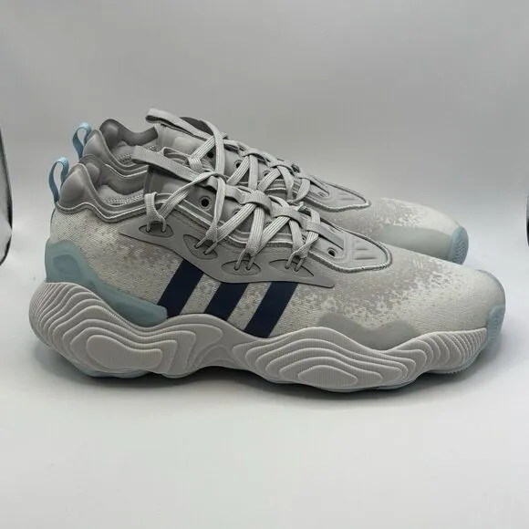 Adidas Trae Young 3 Low Grey Ink IE2708 Mens Sz 12 Basketball Sneakers