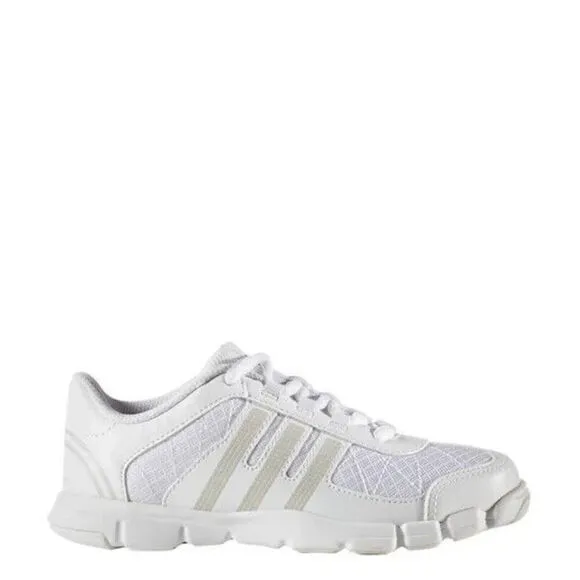 Adidas Triple Cheer B35539 Sneakers Girls US 12 White Cheerleading Shoes TF4648