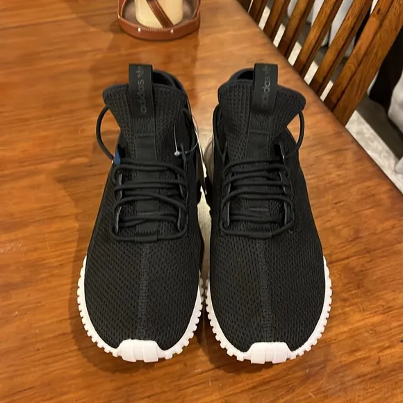 Adidas Tubular Doom Sock Shoes Sneakers new black white BY3563 Men’s Sizes