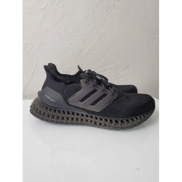 Adidas Ultra 4DFWD GX6632 LaceUp Running Sneakers Vietnam Men Size 11 Core Black