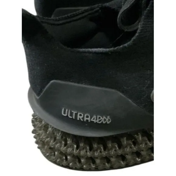 Adidas Ultra 4DFWD GX6632 LaceUp Running Sneakers Vietnam Men Size 11 Core Black
