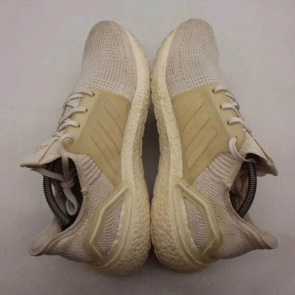 Adidas Ultraboost 19 Men's 12 Running Training Sneakers  Triple White G54008