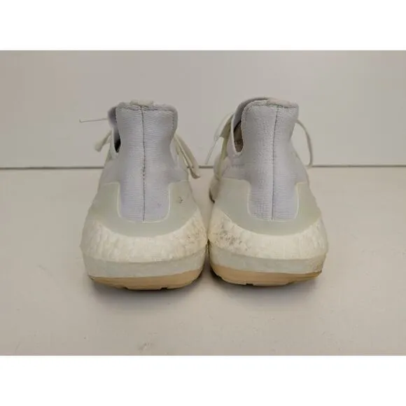 Adidas UltraBoost 21 Sneakers Mens Size 13 Cloud White Running Shoes FY0379