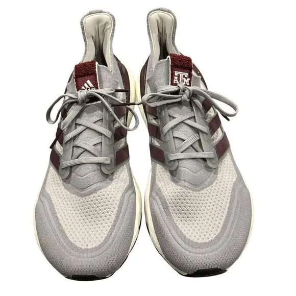 Adidas Ultraboost 21 Men's Size 13 Texas A&amp;M Running Shoes Team Issued SEC