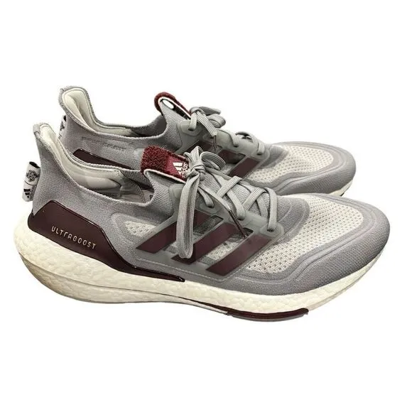 Adidas Ultraboost 21 Men's Size 13 Texas A&amp;M Running Shoes Team Issued SEC
