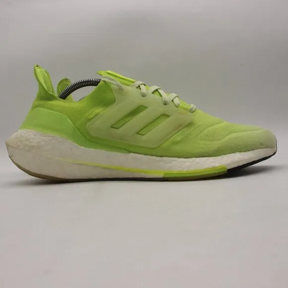 Adidas Ultraboost 22 Men's 11.5 Almost Lime Solar Yellow Green Running Sneakers