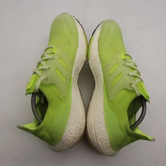 Adidas Ultraboost 22 Men's 11.5 Almost Lime Solar Yellow Green Running Sneakers