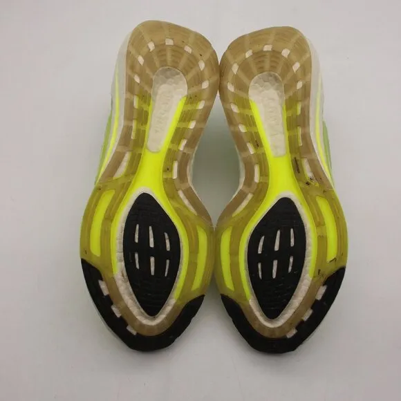 Adidas Ultraboost 22 Men's 11.5 Almost Lime Solar Yellow Green Running Sneakers