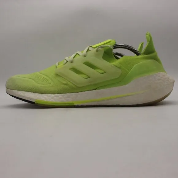 Adidas Ultraboost 22 Men's 11.5 Almost Lime Solar Yellow Green Running Sneakers