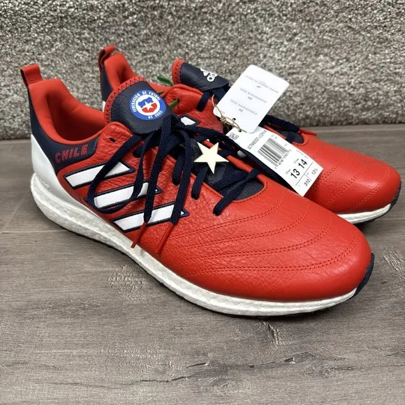 Adidas Ultraboost DNA COPA x Chile World Cup Shoes Men's Size 13 Red GW7270 NEW