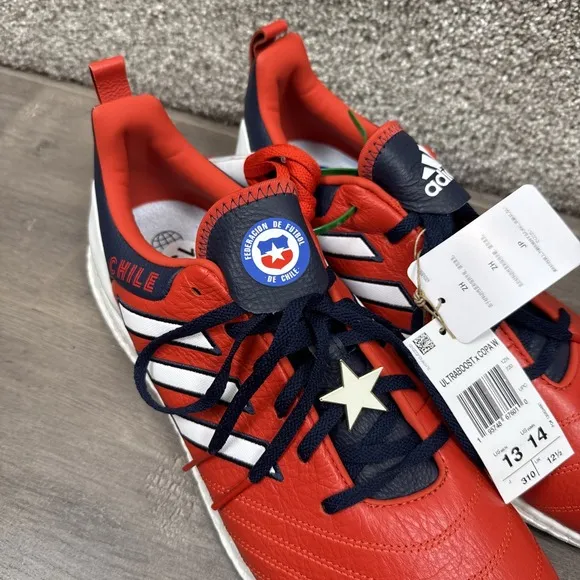 Adidas Ultraboost DNA COPA x Chile World Cup Shoes Men's Size 13 Red GW7270 NEW