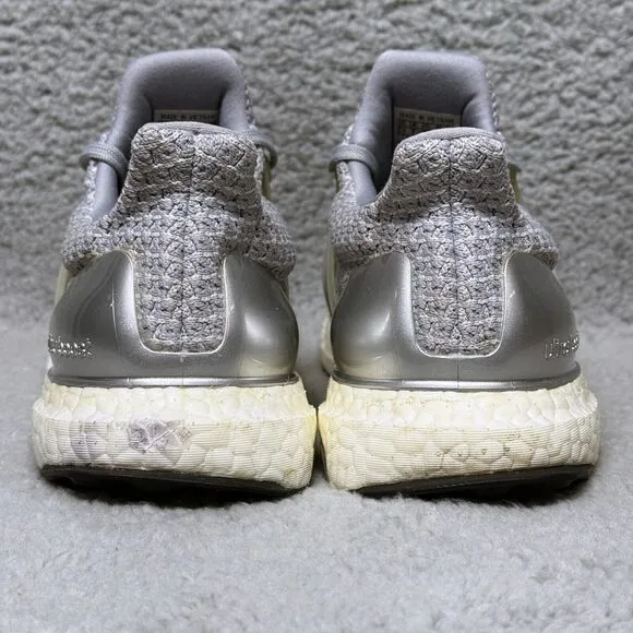 Adidas UltraBoost DNA x NASA Mens Size 7.5 Running Shoes Sneakers Halo Silver