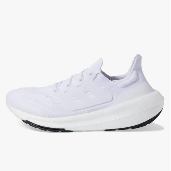 Adidas Ultraboost‎ Light Men's Women's Unisex White Running Shoes Size 9 -NEW