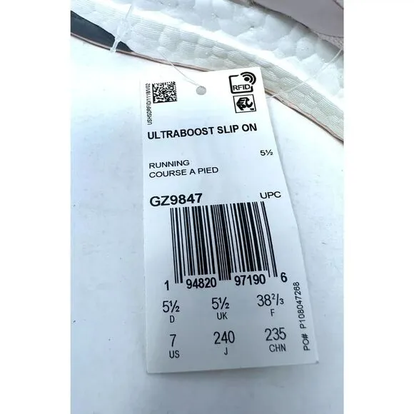 ADIDAS ULTRABOOST SLIP ON DNA RUNNING SNEAKERS WOMENS 7 GZ9847 SHOES NEW