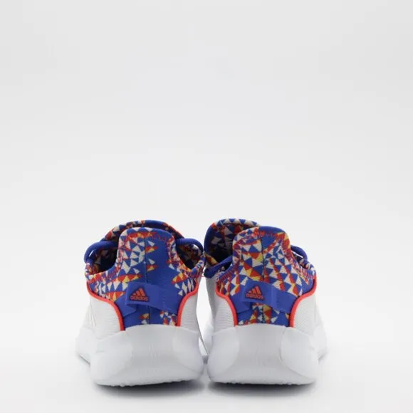 Adidas Womens Everyday Cloudfoam Pure SPW Shoes White/Orange/Red Size 9