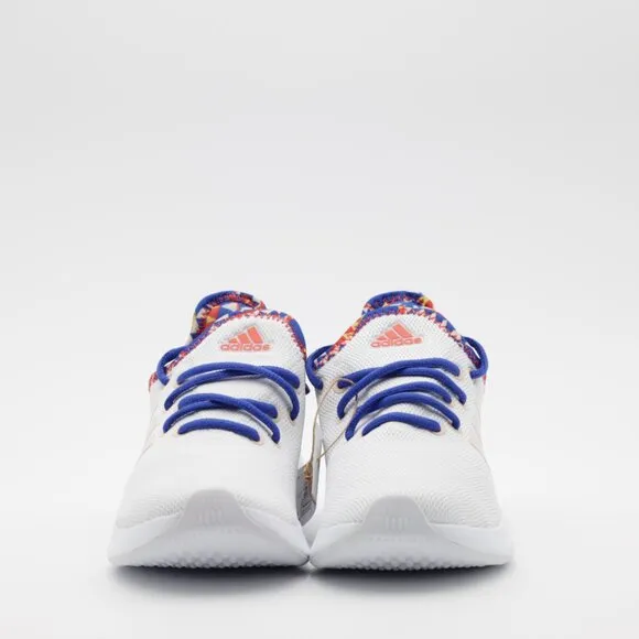 Adidas Womens Everyday Cloudfoam Pure SPW Shoes White/Orange/Red Size 9