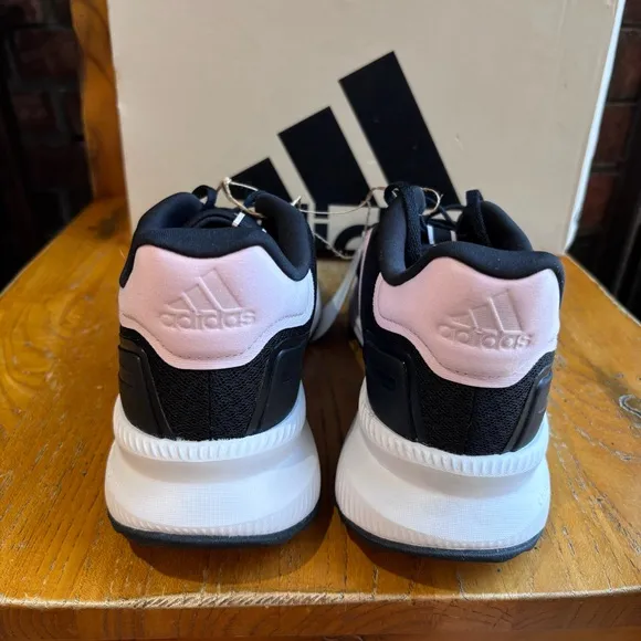 Adidas womens X_PLRPATH cloudfoam running workout athletic black/pink 10