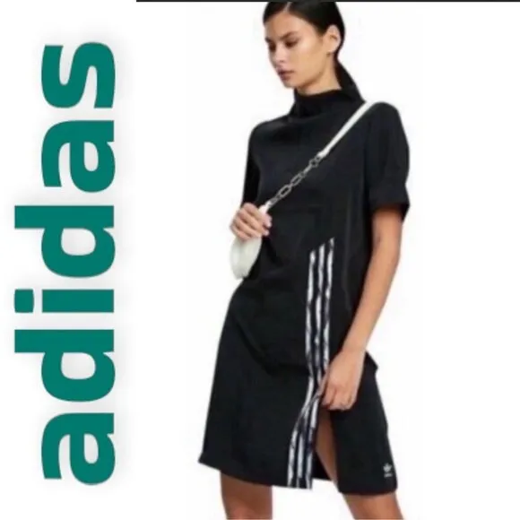 ADIDAS x DANIELLE CATHARI Sporty DC Mini Dress In Black, Size XXS