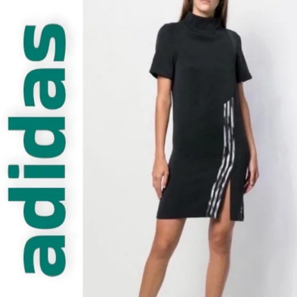 ADIDAS x DANIELLE CATHARI Sporty DC Mini Dress In Black, Size XXS
