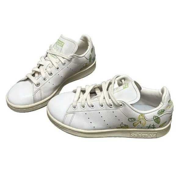 ADIDAS x Disney Sneakers Tinker Bell Mens Sz 4 Gorpcore Fairy Kidcore Sporty Y2K