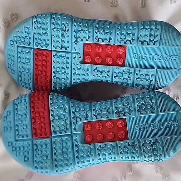Adidas X LEGO SPORT running Shoes Girls Size 12