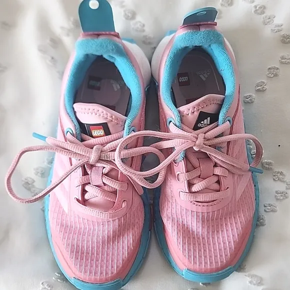 Adidas X LEGO SPORT running Shoes Girls Size 12