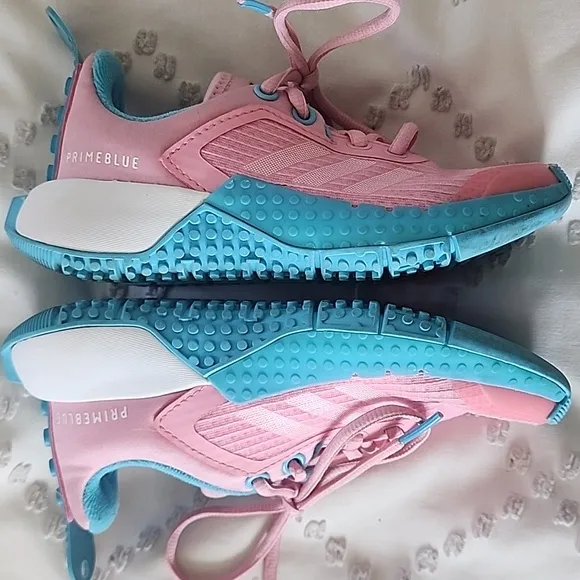 Adidas X LEGO SPORT running Shoes Girls Size 12