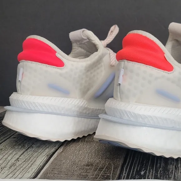 adidas X_Plrboost Beige Halo Blue Women Running Sports  Sneakers HP3143 Size 10