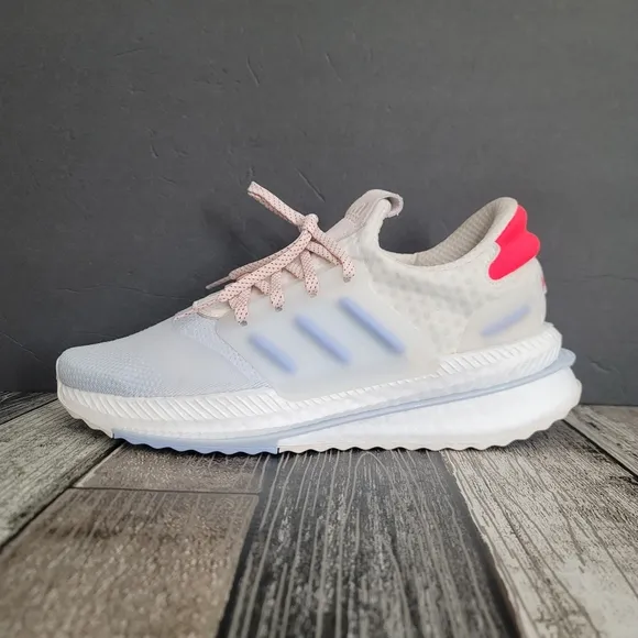 adidas X_Plrboost Beige Halo Blue Women Running Sports  Sneakers HP3143 Size 10