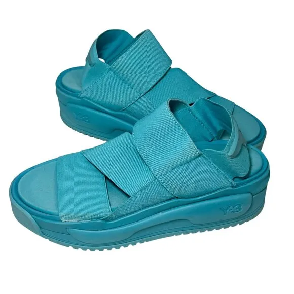 Adidas Y- 3 By Yohji Yamamoto Rivalry Blue Sport Sandals fit Women’s US 10 M